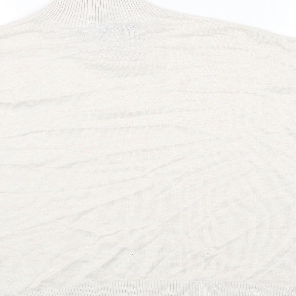Womens UK Size XS French Connection Beige Pullover Jumper
