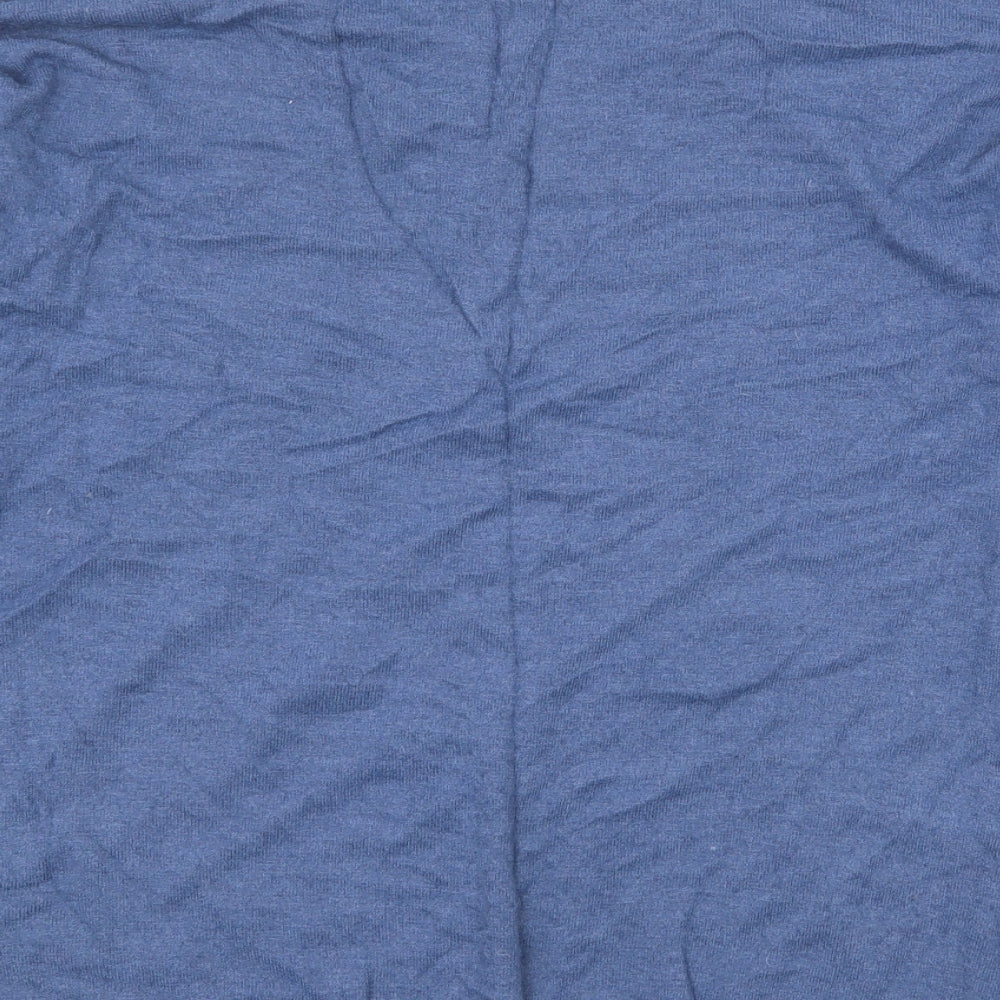 Womens UK Size L Preworn Blue Pullover Jumper