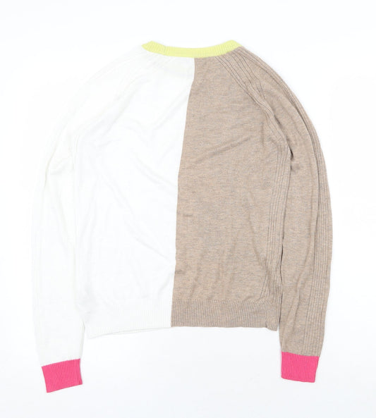 Womens UK Size XS NEXT Multicoloured Pullover Jumper