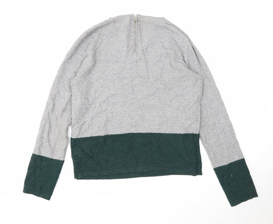 Womens UK Size 10 NEXT Grey Pullover Jumper