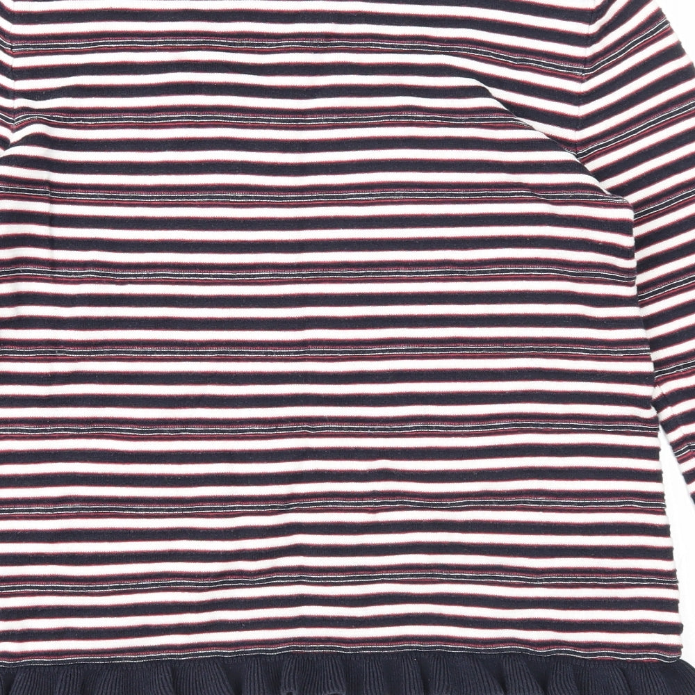 Womens UK Size 8 Papaya Multicoloured Pullover Jumper