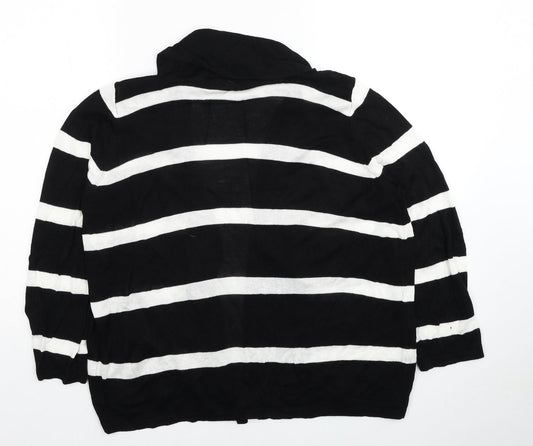 Womens UK Size L Cyrus Black Cardigan Jumper