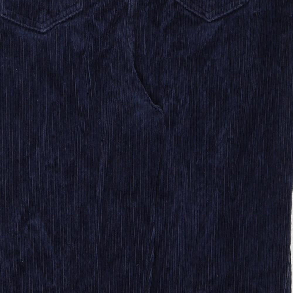 Womens UK Size 16 Marks and Spencer Regular Fit Blue Trousers