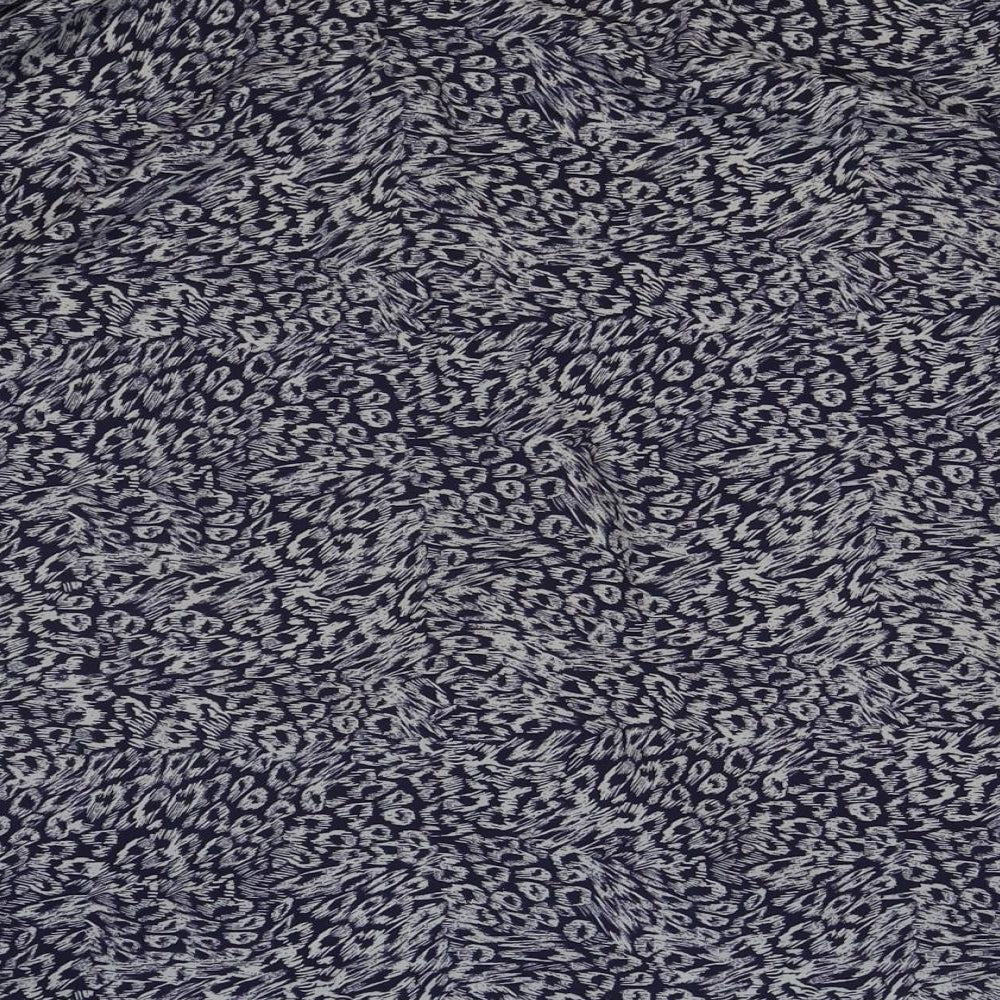 Primark Womens Grey Geometric Polyester Basic Blouse Size 10 V-Neck