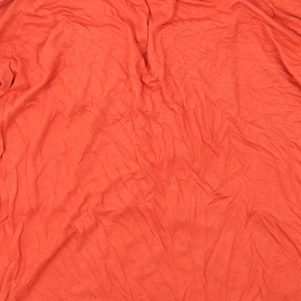 Womens UK Size 12 Joanna Hope Red Basic T-Shirt