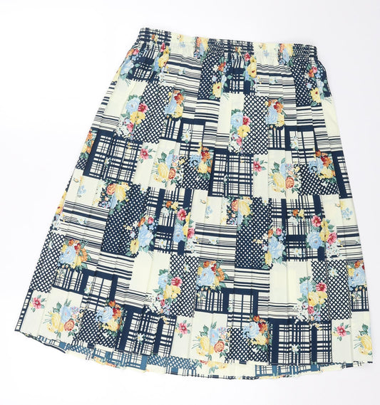 Womens UK Size 32 in Preworn Pleated Skirt