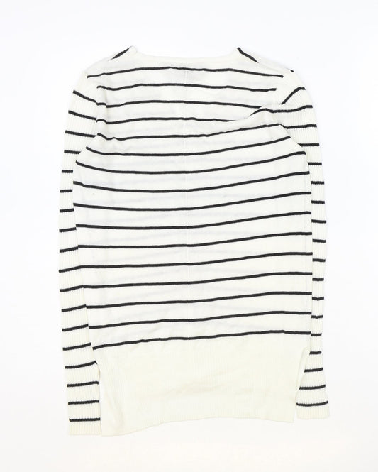 Womens UK Size 4 Atmosphere Ivory Pullover Jumper
