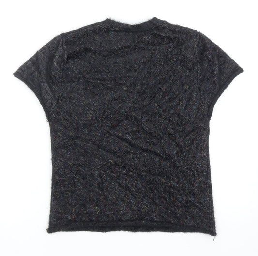 Womens UK Size M Zara Black Pullover Jumper