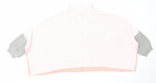 Womens UK Size 10 Threadbare Pink Pullover Jumper