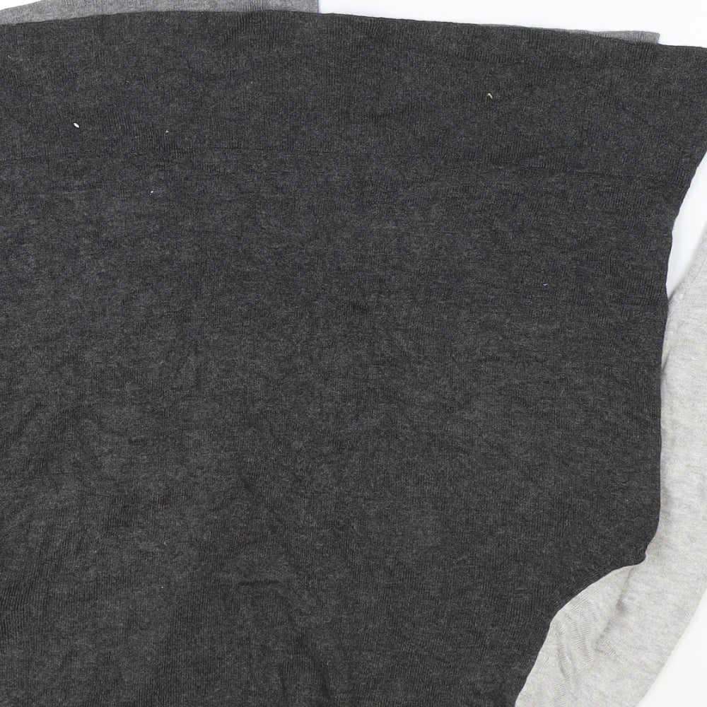 Womens UK Size 10 Marks and Spencer Grey Cardigan Jumper