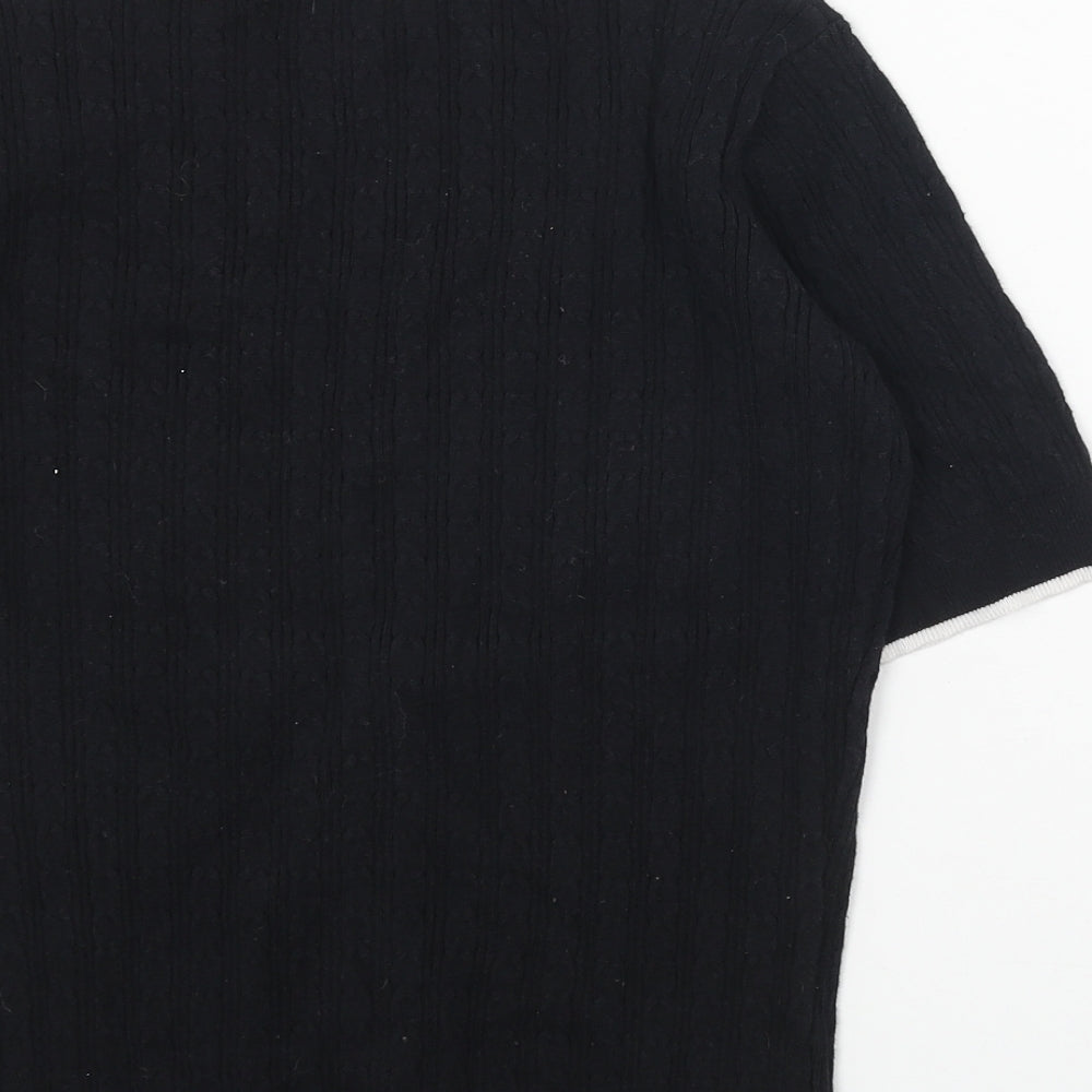 Womens UK Size S CC Black Pullover Jumper