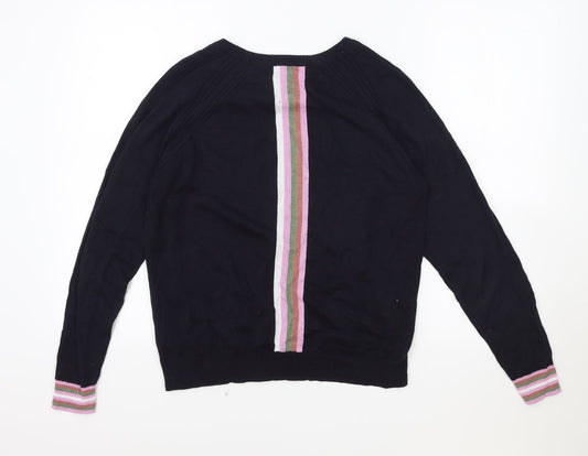 Womens UK Size M Marks and Spencer Black Pullover Jumper