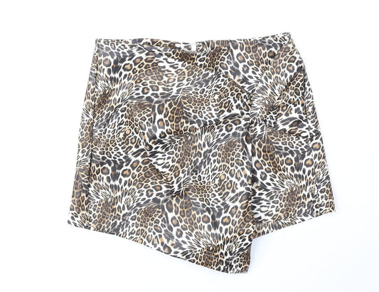 Womens UK Size 10 Preworn Regular Fit Wrap Shorts