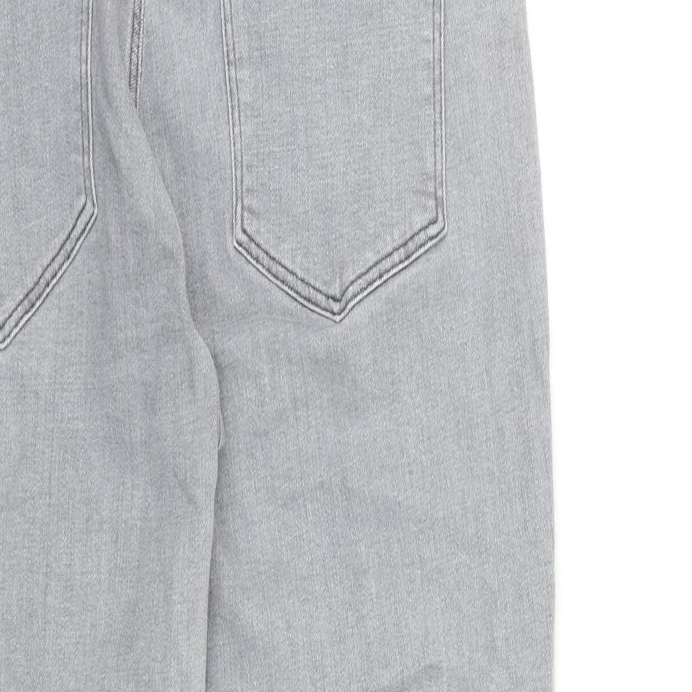 Womens UK Size 36 in Mavi Regular Fit Skinny Grey Jeans