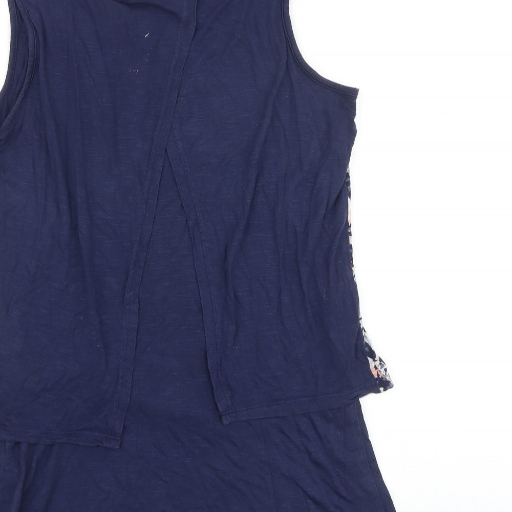 Womens UK Size 8 NEXT Blue Basic Tank