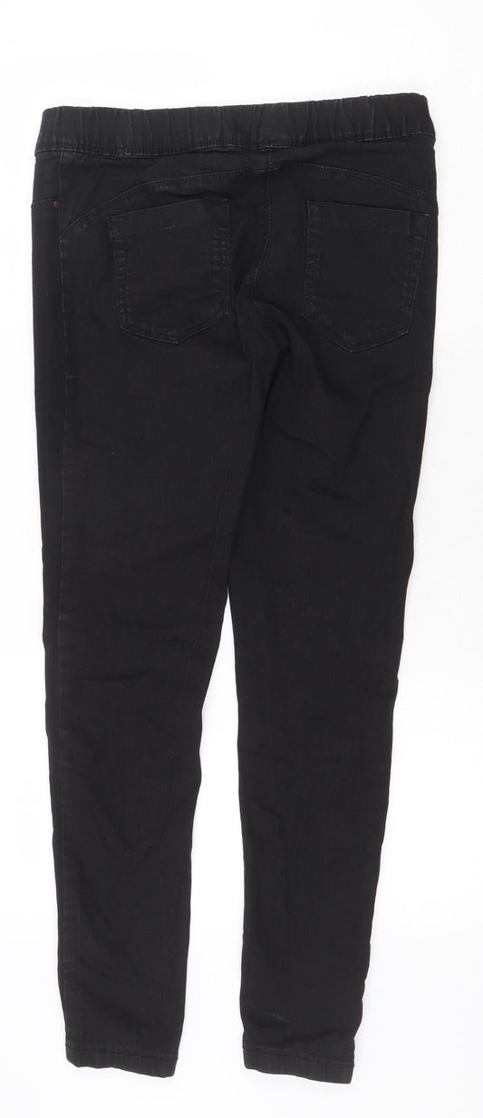 Denim & Co. Womens Grey Cotton Jegging Jeans Size 12 Regular