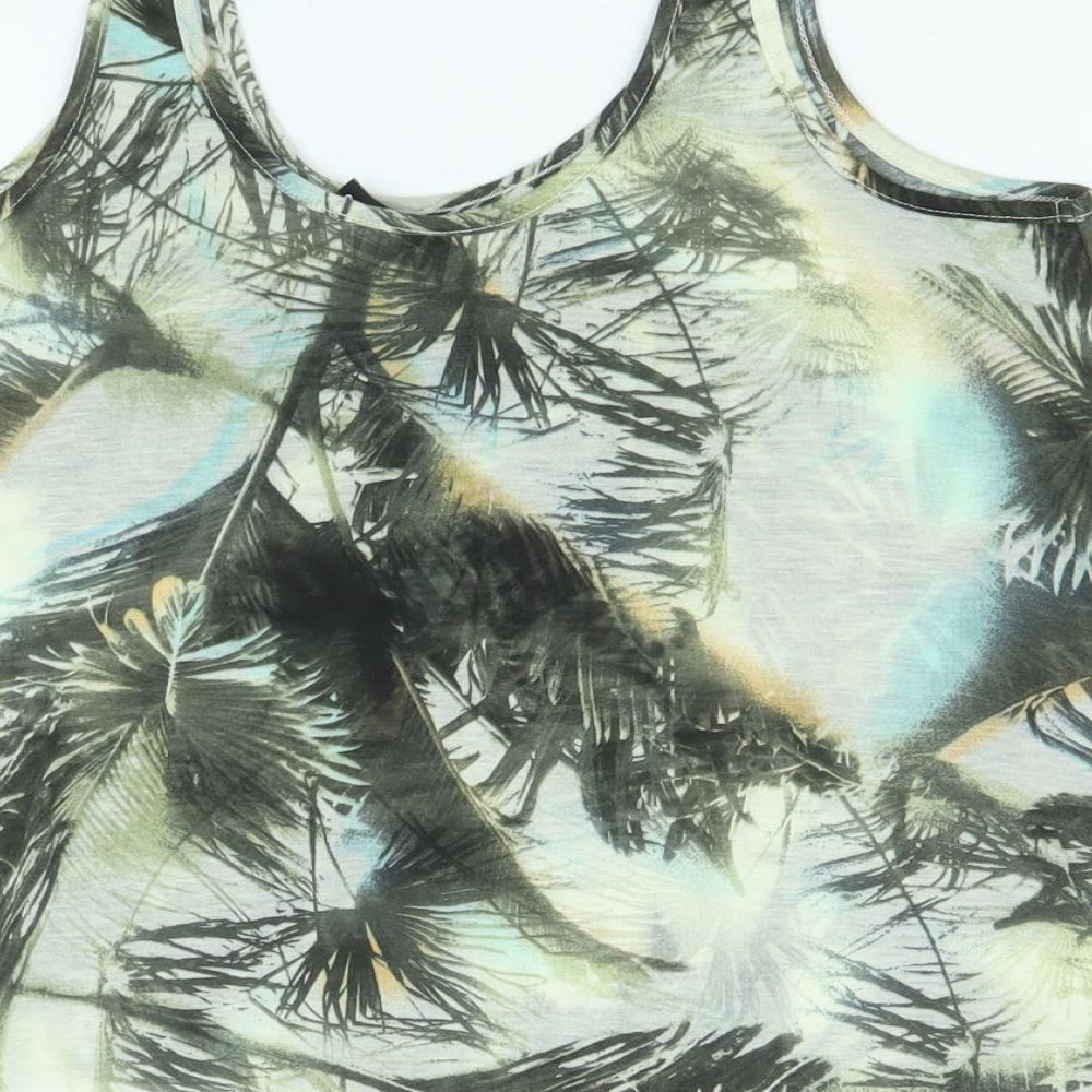Womens UK Size 8 Divided by H&M Multicoloured Basic Tank