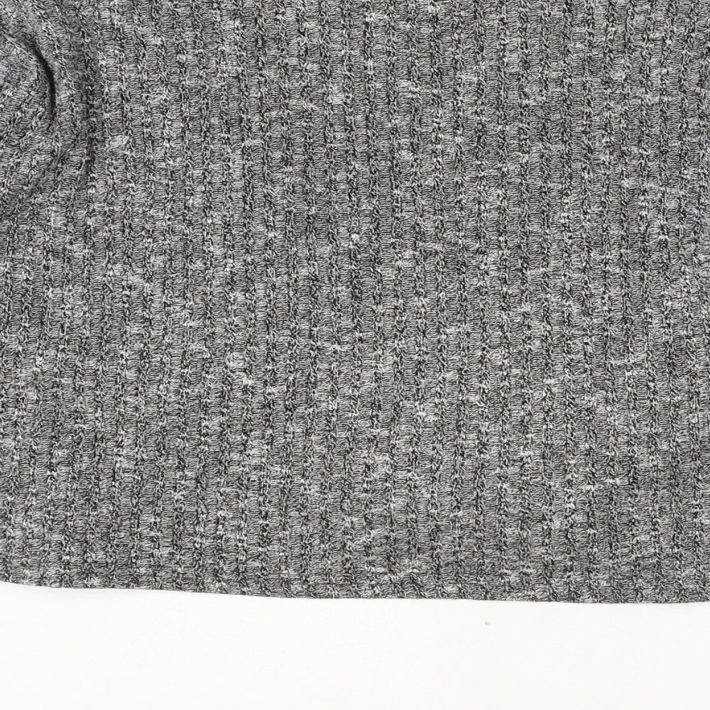 Womens UK Size 8 Topshop Grey Pullover Jumper