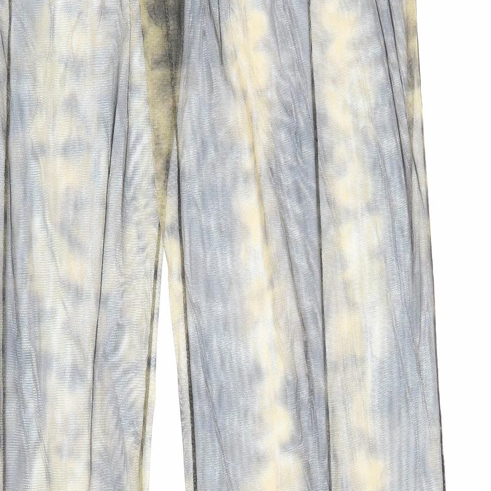 Womens UK Size XL Zara Regular Fit Brown Trousers