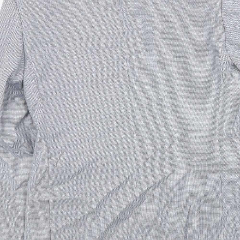 Mens UK Size 38 Marks and Spencer Regular Blue Suit Jacket