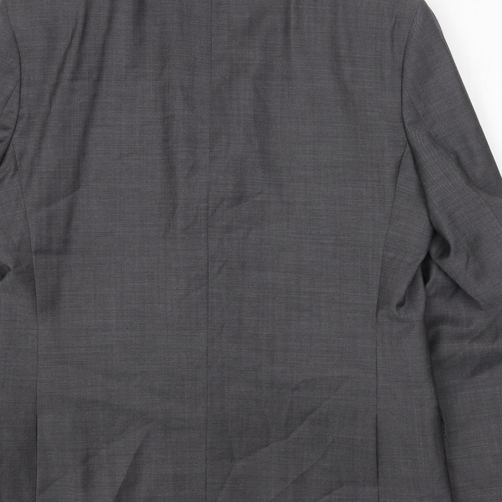 Mens UK Size 38 Marks and Spencer Regular Grey Suit Jacket