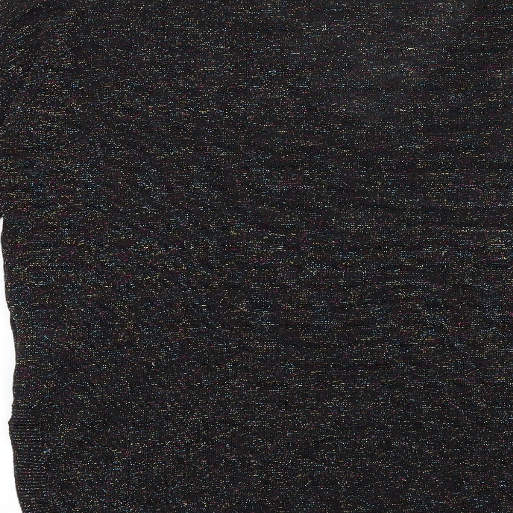Womens UK Size S Oasis Black Pullover Jumper
