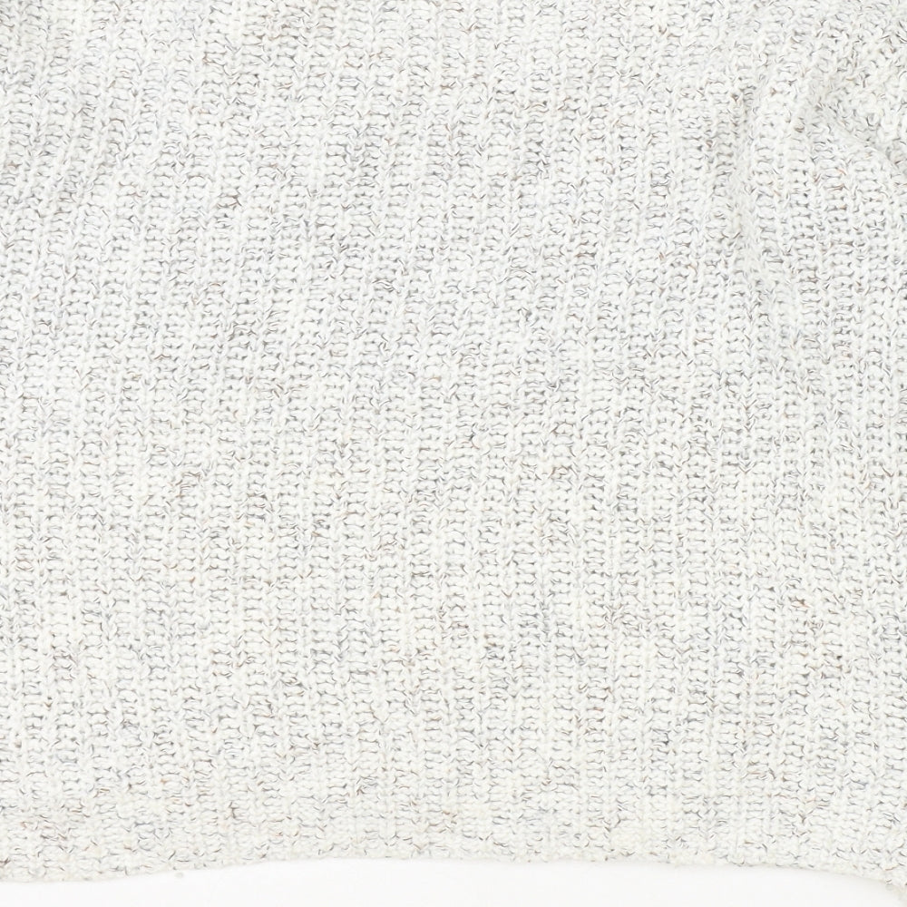 Womens UK Size 8 Marks and Spencer Ivory Pullover Jumper
