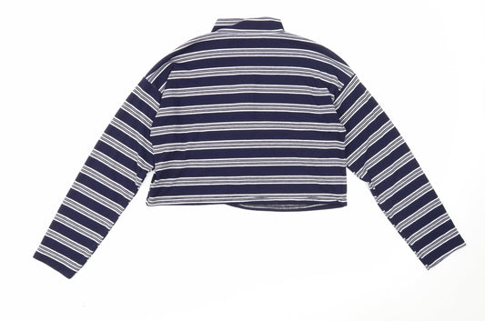 Womens UK Size 8 Nasty Gal Blue Pullover Jumper