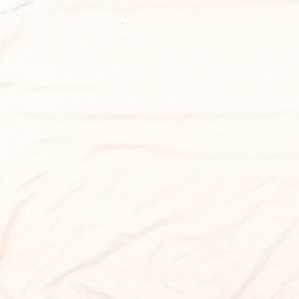 TU Womens Pink Round Neck Viscose Pullover Jumper Size L