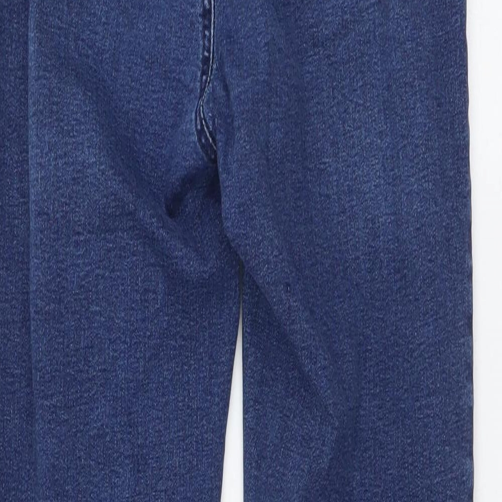 Womens UK Size M SheIn Regular Fit Skinny Blue Jeans