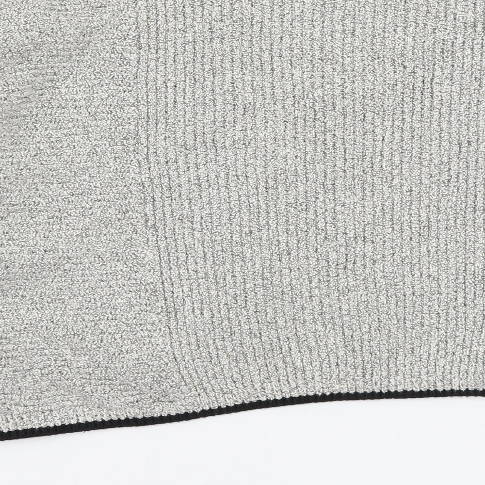 Womens UK Size 10 Topshop Grey Pullover Jumper