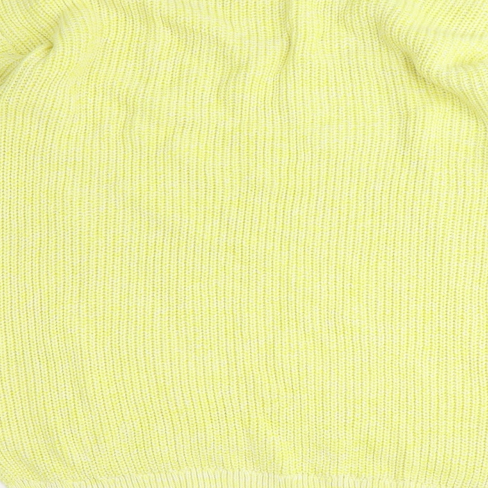 Womens UK Size M Marks and Spencer Yellow Pullover Jumper