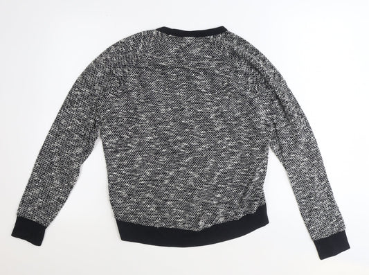 Womens UK Size 6 Topshop Black Pullover Jumper