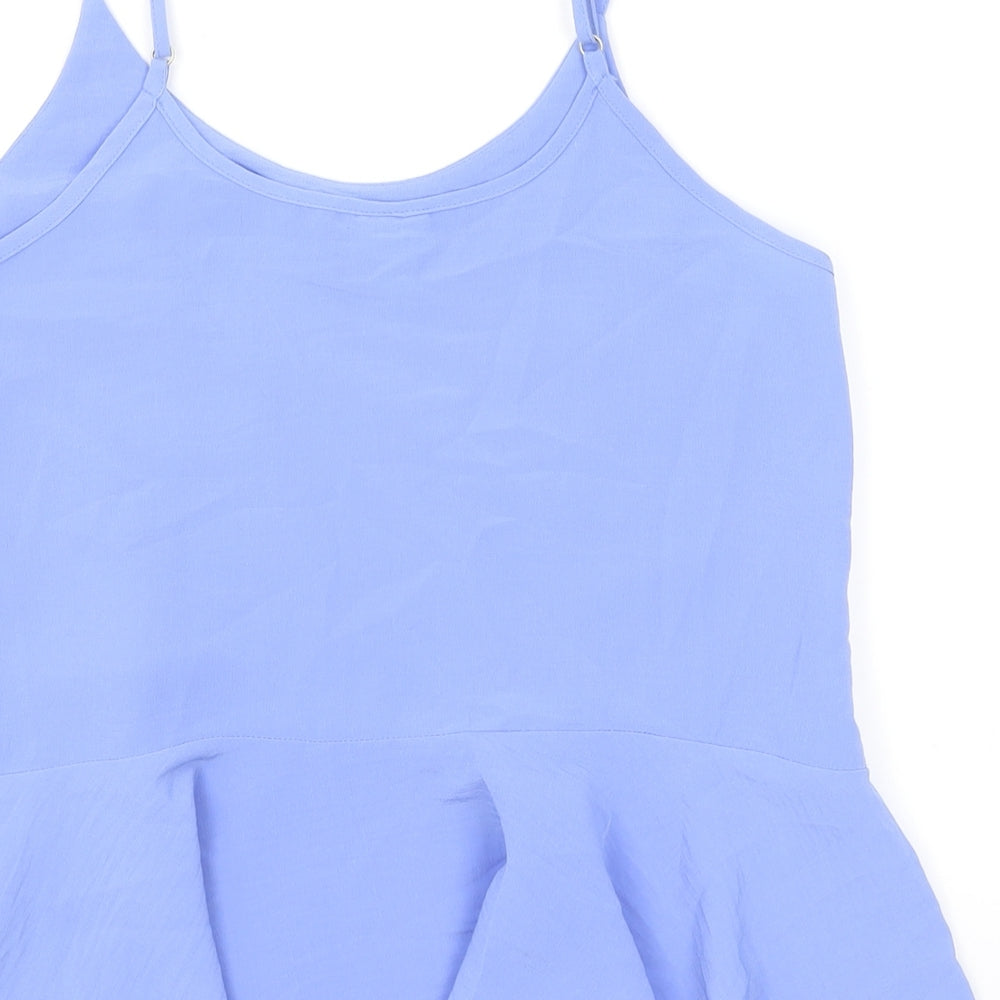 Womens UK Size 6 River Island Blue Camisole Tank
