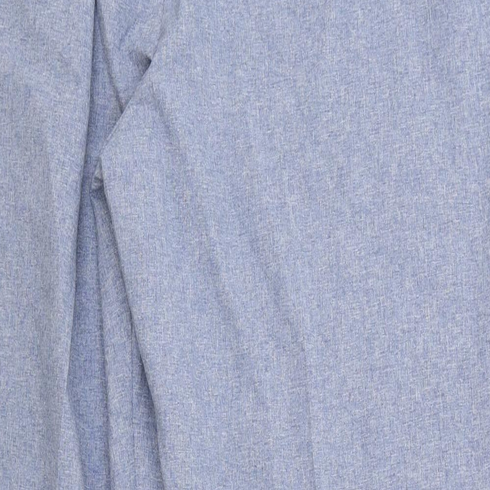 Womens UK Size 20 Classic Regular Fit Blue Trousers