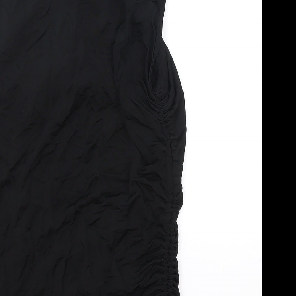 Womens UK Size S H&M Black Tunic Tank