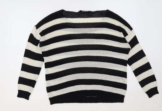 Womens UK Size 10 Select Black Pullover Jumper