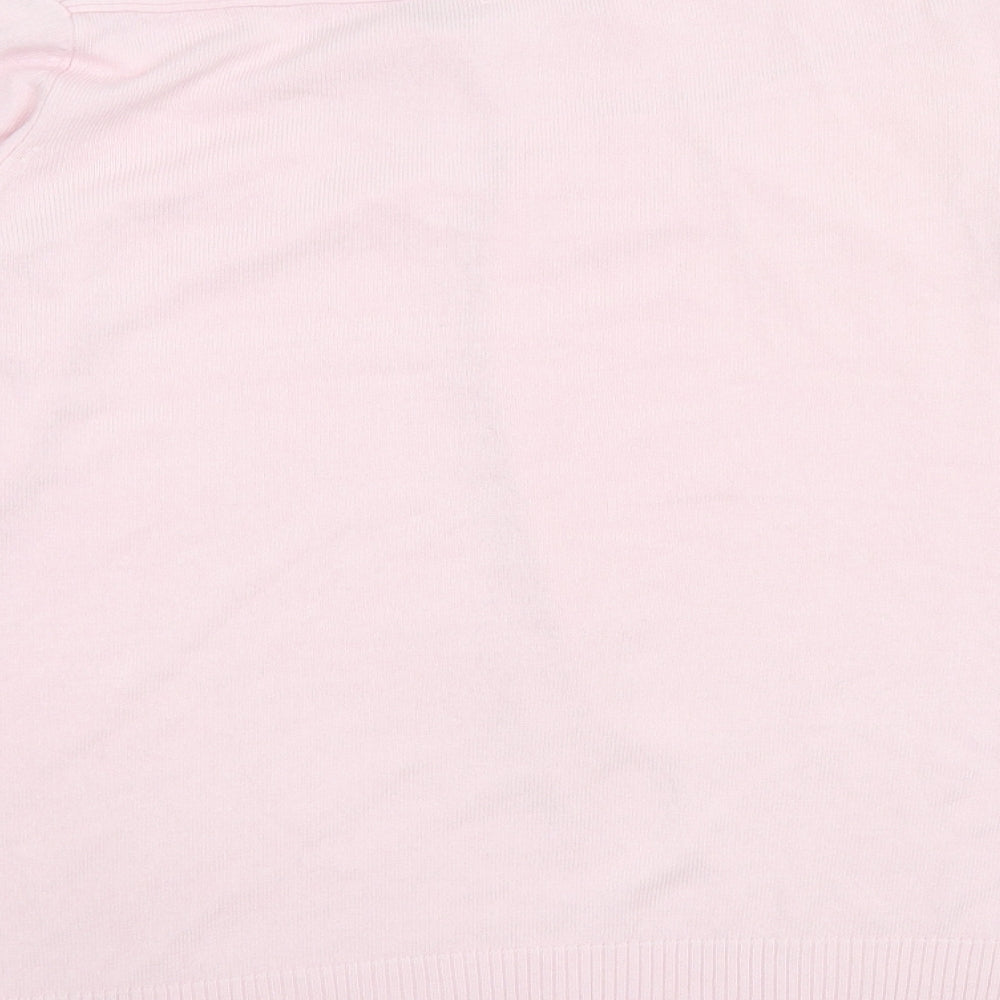 Womens UK Size 16 Marks and Spencer Pink Pullover Jumper
