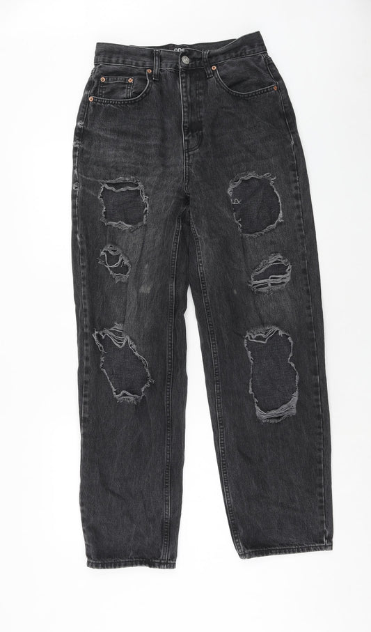 Womens UK Size 28 in BDG Regular Fit Straight Grey Jeans