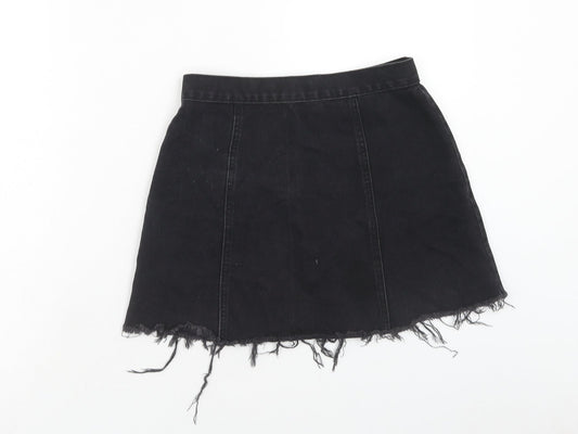 Womens UK Size S Cooperative Mini Denim Skirt
