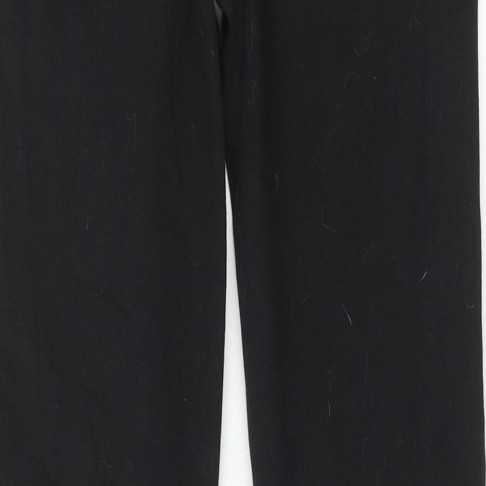 Denim & Co. Womens Black Cotton Skinny Jeans Size 10 Regular Zip