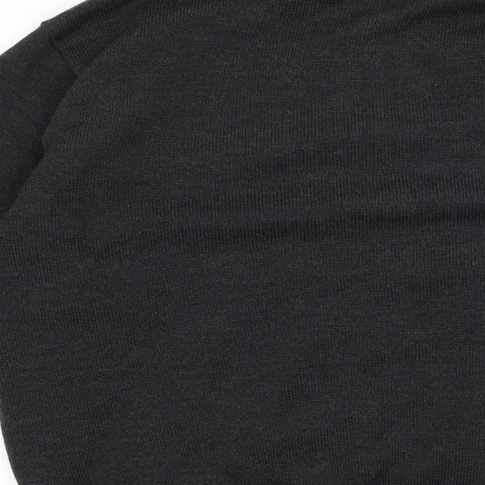 Mens UK Size L Oscar Jacobson Grey Pullover Jumper