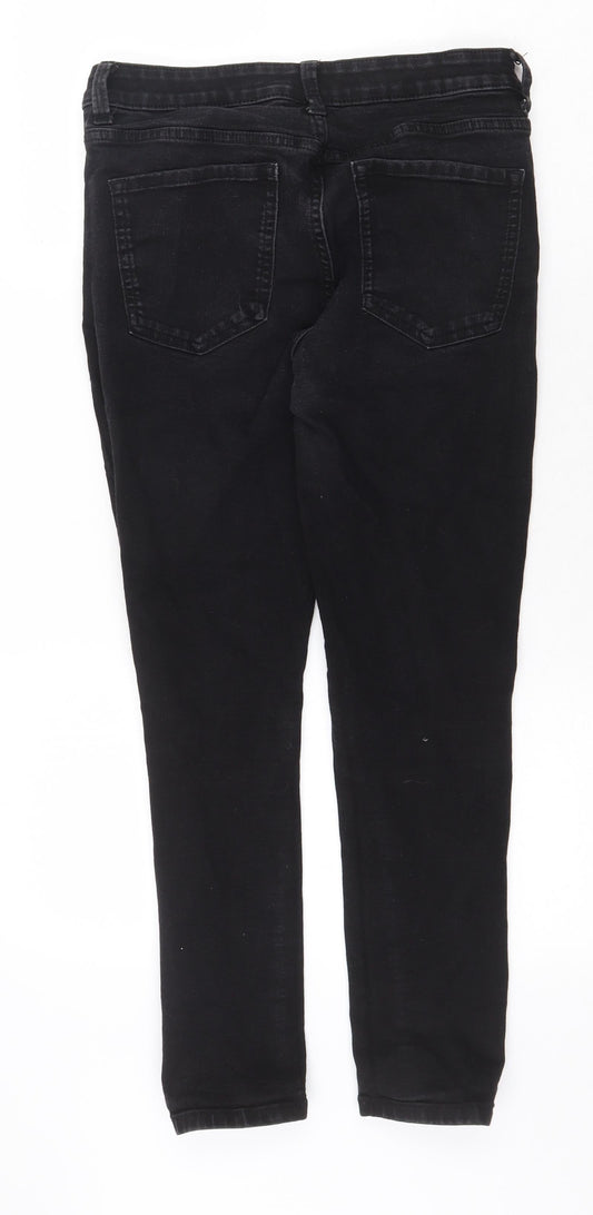 Womens UK Size 12 Marks and Spencer Regular Fit Skinny Black Jeans