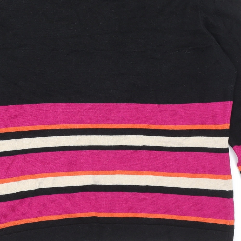 Womens UK Size 10 Pomodoro Multicoloured Cardigan Jumper