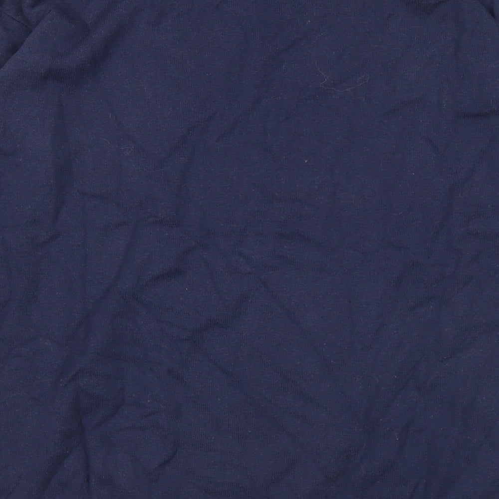 Gap Mens Blue Round Neck Acrylic Pullover Jumper Size S Long Sleeve - Merci