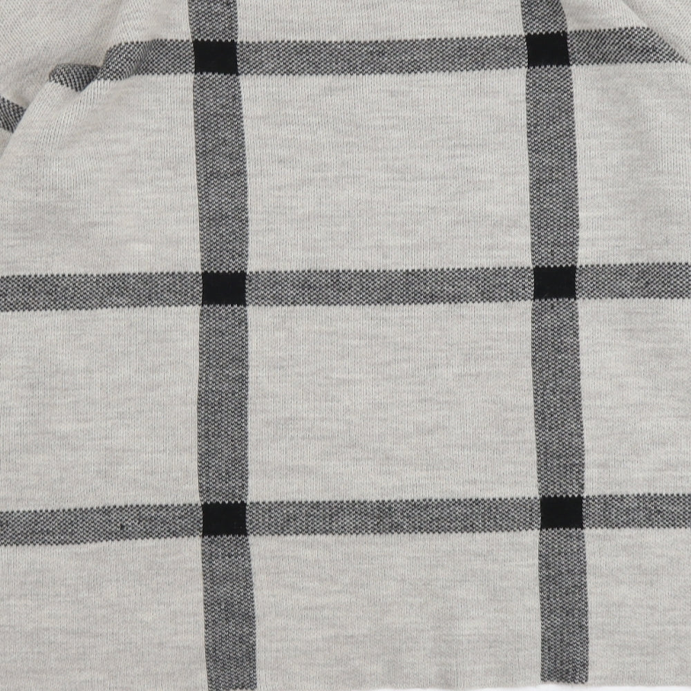 Womens UK Size M River Island Grey Pullover Jumper