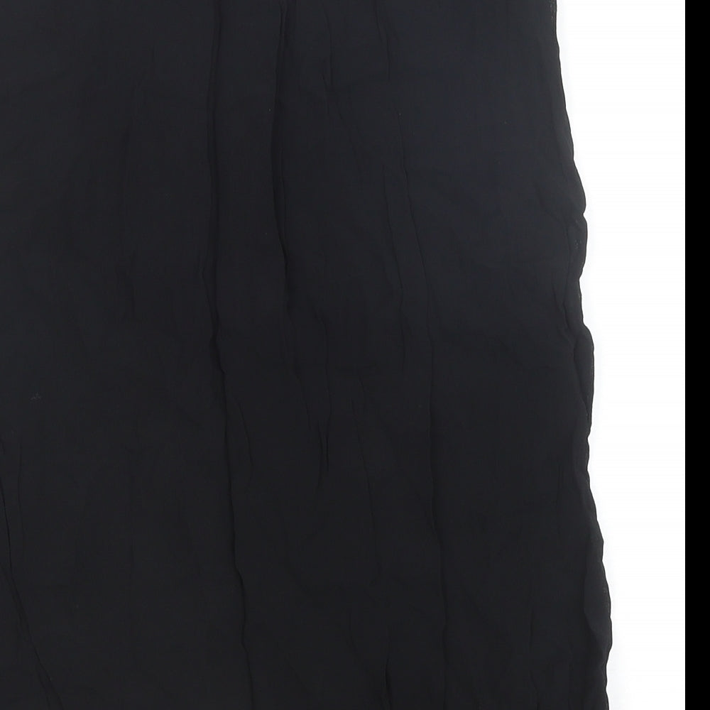 French Connection Womens Black Viscose Straight & Pencil Skirt Size 6