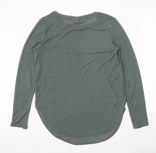 Womens UK Size L H&M Green Pullover Jumper