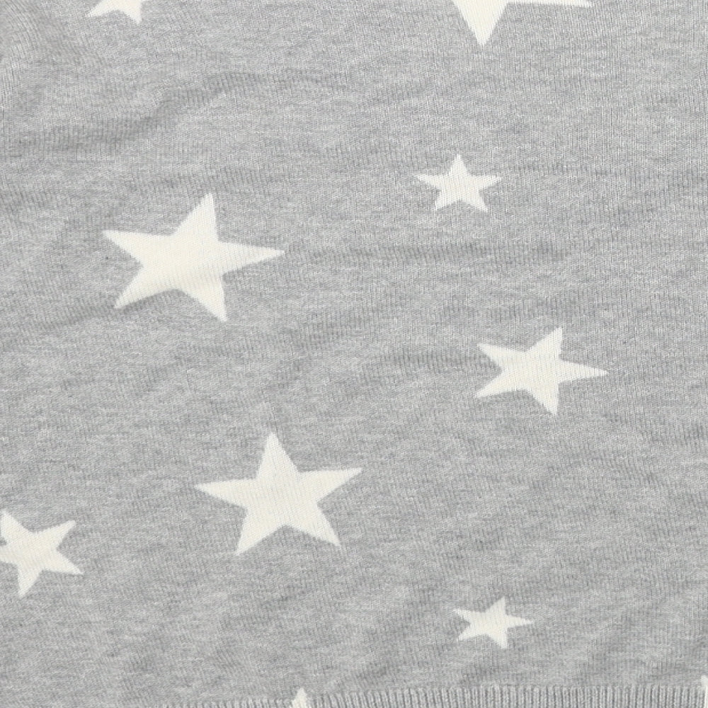 Womens UK Size S Marks and Spencer Grey Pullover Jumper