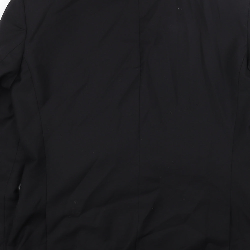 Mens UK Size 40 Paul Costelloe Regular Black Suit Jacket
